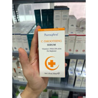 (ĐMN) Pharmaform - Serum Trắng Da, Tẩy Tế Bào Chết, Giảm Thâm Mụn, Chống Lão Hóa Vitamin C + AHA 10% C-Smoothing 30ml