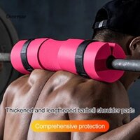 Dmr Barbell Squat Pad Bọt xốp Hỗ trợ Miếng đệm vai Bảo vệ cổ Thanh đệm đệm cho hông Lực đẩy cử tạ phổi