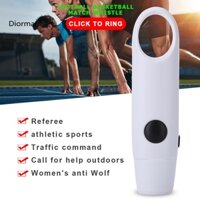 Dmr Còi Điện Decibel Cao Đa Năng ABS Bóng Đá Trò Chơi Bóng Rổ Cổ Vũ Trọng Tài Còi Cho Ngoài Trời