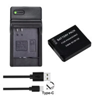 DMW-BCM13 DMW BCM13E BCM13PP Pin + Bộ sạc cho Panasonic Lumix DC-TS7, DMC-FT5, DMC-LZ40, DMC-TS5, DMC-TZ37 TZ40 TZ41