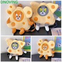 Dnoving 1 Chiếc Ba Lô Sang Trọng, Tom Cat Và Chuột Jerry Quà Tặng Sinh Nhật Túi Đeo Vai, Bền Đẹp Cho Trẻ Em Hình Phô Mai Vui Nhộn Tom Và Jerry Túi Cho Trẻ Em