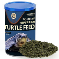Đồ ăn cho rùa nước, cám cho rùa mũi lợn Pig - Nosed Turtle  Feed hộp 500ml