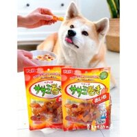 Đồ ăn cho thú cưng Petio Nhật Bản, thịt gà nướng, khoai lang ngọt, que ngậm cho chó, đồ ăn thưởng cho chó