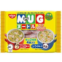 Đồ ăn dặm cho bé] Mì Nhật Ăn Liền Mug( mỳ Nissin trẻ em)// Mỳ Tokyo ramen cho bé ăn dặm(date 07/2022)