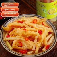 Đồ ăn nhẹ chân gà đóng hộp không xương chua cay