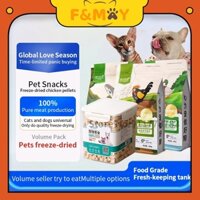 Đồ ăn nhẹ cho chó mèo khô đông lạnh gà ức gà khô