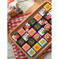 Đồ ăn nhẹ nhập khẩu Nhật Bản Tirol Matsuo, hộp quà tặng phiên bản giới hạn Chocolate Snow Kiss cho sinh nhật bạn gái
