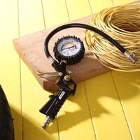 đo áp suất lốp ô tô Công cụ mạnh mẽ con trỏ loại đồng hồ đo áp suất lốp có độ chính xác cao màn hình xe hơi đồng hồ đo áp suất lốp súng hơi lốp DL8530 đo áp suất lốp đo áp suất lốp