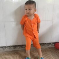 Đồ bà ba cho bé - đồ lam đi chùa