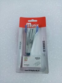 Đồ Bấm Kim Số 10 Munix tặng kèm hộp Kim số 10 (Bấm lớn 25004-2/ Bấm nhỏ 25002-2)