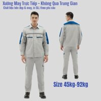 Đồ Bảo Hộ Lao Động, Đồng Phục Công Nhân, Đồng Phục Kỹ Sư Vải Pangrim Cao Cấp PR02