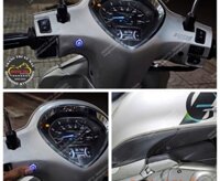 Độ bật gác chân sau tự động cho xe Yamaha Grande