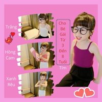 Đồ Bé Gái ❤️ CHẤT ĐẸP ❤️  FREESHIP ❤️  Áo Hai Dây Bé Gái AD110620.35 ❤️ Thun Mát