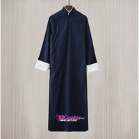 Đồ Bến Thượng Hải - Sườn Xám Nam - Màu Xanh Đen