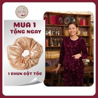 Đồ Bộ Bà Già Cho Mẹ Bà Vải Nhung Mùa Thu Đông Cao Cấp Sang Trọng - Thiều Thoa Store