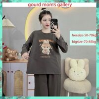 Đồ Bộ bầu - sau sinh mặc nhà ( LaBuBu - HaVe Good TiMe ) - chất liệu coton - mềm - mịn