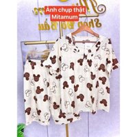 Đồ bộ bầu và sau sinh kéo khoá con ti quần lửng áo cộc tay chất đũi lạnh mặc nhà thiết kế cao cấp đẹp giá rẻ