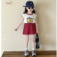 Đồ Bộ Bé Gái. Bộ Áo Thun + Chân Váy Bé Gái. Vải Cotton Cao Cấp Mềm Mát. Hàng Quảng Châu Cao Cấp