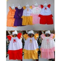 đồ bộ bé gái (combo 6 bộ)