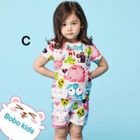 ĐỒ BỘ BÉ GÁI (SIZE ĐẠI) THUN LẠNH COTTON SIÊU DỄ THƯƠNG