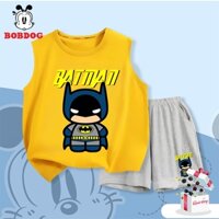 Đồ bộ bé trai BOBDOG áo ba lỗ quần thun cotton mới -BD-BDO59 cute dễ thương cho bé
