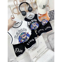 Đồ bộ bé trai chất cotton Quảng Châu cao cấp BABYKIDS (7-16kg)