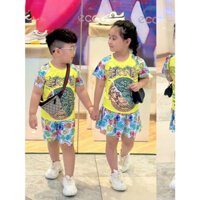 Đồ bộ bé trai size đại, bộ thun lạnh loại 1 nhiều họa tiết phong cách thể thao cho bé TINSHOP.HCM 20-42kg