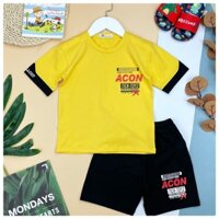 Đồ bộ bé trai,bộ thun bé trai chất liệu cotton cao cấp mềm mịn,thoáng mát,thấm hút mồ hôi có size 3/9 (14-29 kg)