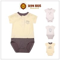 Đồ bộ Body Milky Way cho trẻ em ngắn tay thoáng mát mền mịn - Leon KIDS