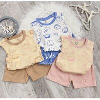 Đồ Bộ Chất Cotton Quảng Châu cho bé trai và bé gái - Hàng Loại 1