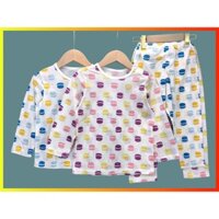 Đồ bộ cotton giấy dài tay nằm điều hòa hàng cao cấp xuất Hàn-BD12