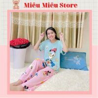 ĐỒ BỘ COTTON QUẢNG CHÂU VỊT XANH TNQD SIZE DƯỚI 65KG