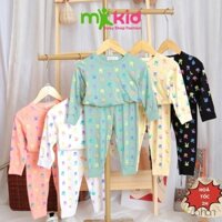 Đồ Bộ Dài Tay Cho Bé 💖Bộ Thun Lạnh Dài Tay Cho Bé Trai Bé Gái với họa tiết Thỏ siêu dễ thương