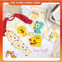 Đồ bộ dài tay cotton thun lạnh cho bé 6-18kg Shop BinhAn