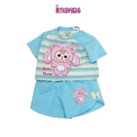 Đồ bộ đùi Sumikids bé gái 11-40kg in hình Baby three