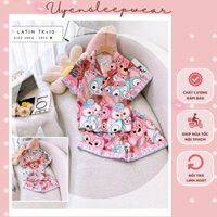 Đồ bộ lụa mặc nhà nữ ⚡𝐅𝐑𝐄𝐄𝐒𝐇𝐈𝐏⚡ Bộ lụa latin cao cấp hàng xưởng thiết kế không qua trung gian, mẫu mã đa dạng