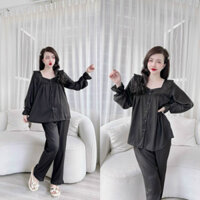 Đồ bộ Lụa thanh lịch 50-100kg đồ bộ nữ