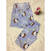 Đồ Bộ Lửng Tole Thái [Ảnh Thật 100%]