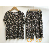 Đồ Bộ Mặc Nhà Thun Cotton Thương Hiệu AmWear B21-09