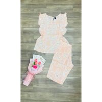 Đồ bộ mặc ở nhà Bộ lanh mặc nhà quần lửng Đồ tôn thoải mái [Mẫu ngẫu nhiên, có thể nhắn shop để chọn]