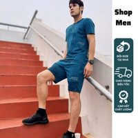 Đồ bộ nam mùa hè cao cấp cộc tay vải mát chuẩn phom xịn đẹp Hàng Hiệu Shop Men MK32 Bộ quần áo nam hot trend mùa hè 2024