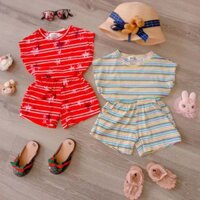 Đồ bộ ngắn bé gái không tay