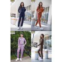 Đồ Bộ Nữ 𝐂𝐀𝐑𝐃𝐈𝐍𝐀 Chất Nỉ Da Cá Cao Cấp Dáng Thể Thao Kéo Khóa Cổ Trẻ Trung Năng Động 2NiF01