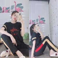 Đồ bộ nữ  quần dài cotton{big size tận 80kg}