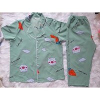 Đồ bộ PIJAMA LỤA dành cho nữ - TN02