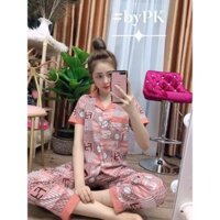 đồ bộ pijama mẫu mới,size dưới 57kg TẶNG kèm cột tóc nơ xinh xắn