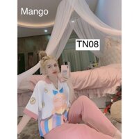 Đồ Bộ Pizama Nữ Mặc Nhà Vải Lụa Cao Cấp Mẫu Mới Siêu Đẹp -  Pijama Lụa Nữ Form Quảng Châu Cực Xinh