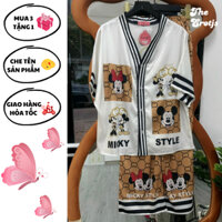 Đồ Bộ Pyjamas Tay Cánh Dơi Sang Chảnh🦋