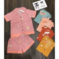 Đồ bộ quần đùi Lụa