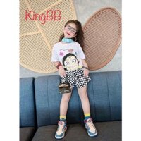 ĐỒ BỘ QUẦN SHORT CARO CHO BÉ